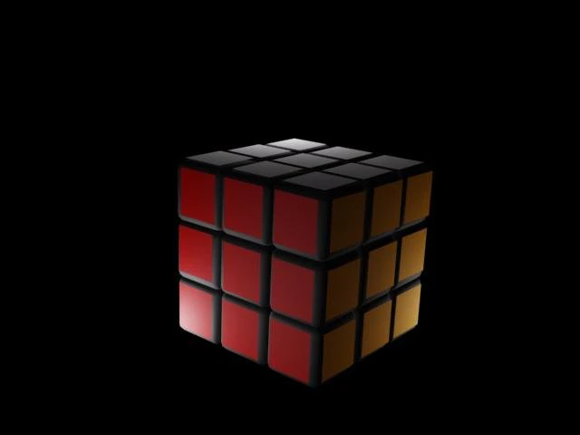 cubo de rubik Modelo 3D .c4d .max .obj .3ds .fbx .stl .blend