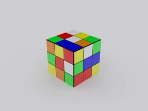 Zauberwürfel 3D Modell