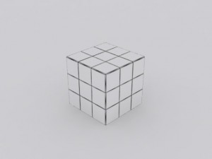 rubiks cube Modello 3D