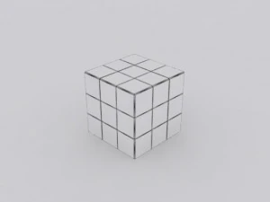 rubiks cube 3D Model