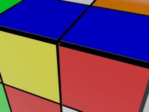 rubiks cube Modello 3D