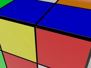 rubiks cube 3D Model