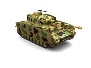 panzer 4  sdkfz161 pzkpfwiv ausfh 3Dモデル