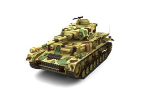 panzer 4  sdkfz161 pzkpfwiv ausfh 3Dモデル