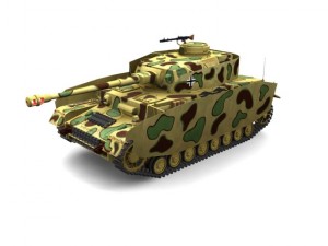 panzer 4  sdkfz161 pzkpfwiv ausfh 3Dモデル