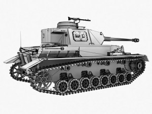 panzer 4  sdkfz161 pzkpfwiv ausfh 3Dモデル