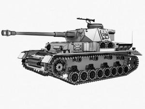 panzer 4  sdkfz161 pzkpfwiv ausfh 3Dモデル