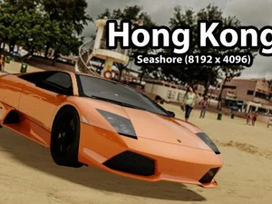 香港の海岸 01 CG テクスチャ