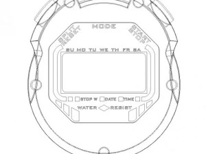 stopwatch 3D Model