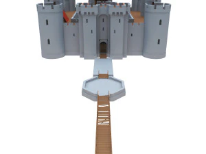 castello Modello 3D