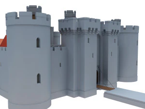 castello Modello 3D