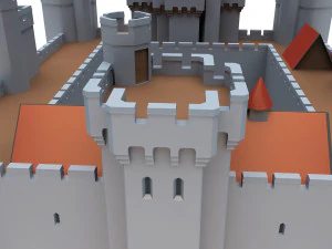 castello Modello 3D
