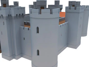 castello Modello 3D