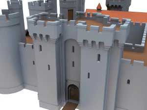 castello Modello 3D