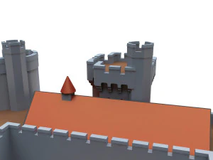 castello Modello 3D