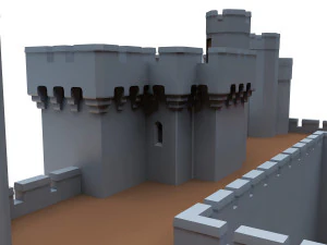 castello Modello 3D
