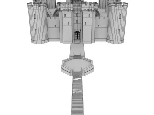 castello Modello 3D