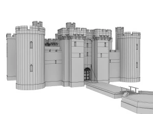 castello Modello 3D