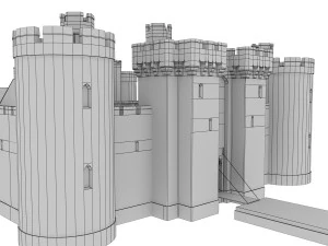 castello Modello 3D