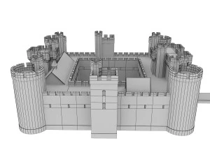 castello Modello 3D