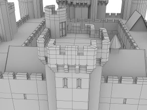 castello Modello 3D