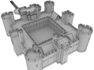 castello Modello 3D