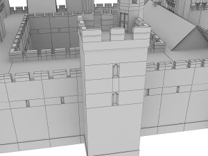 castello Modello 3D