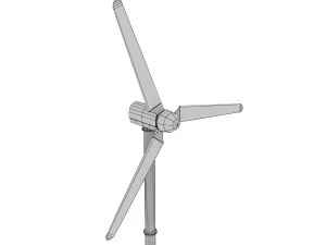 wind turbine 3D Model
