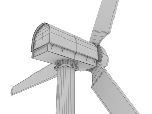 wind turbine 3D-Modell