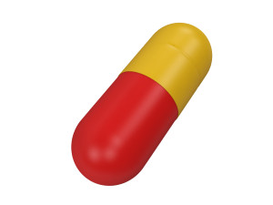 pills in blister pack Model 3D