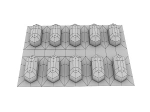 pills in blister pack Model 3D