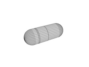 pills in blister pack Model 3D