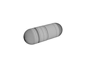 pills in blister pack Model 3D