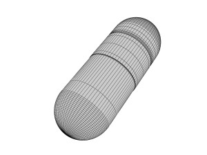 pills in blister pack Model 3D