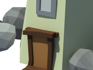 cartoon lighthouse 3D 모델