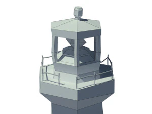 cartoon lighthouse 3D Model