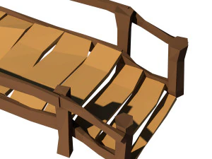 cartoon bridge 3D Model