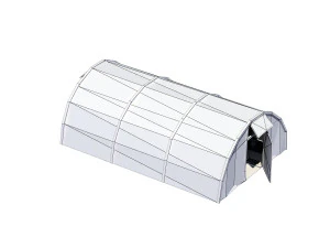 cartoon greenhouse 3D Model