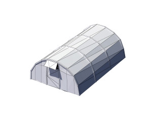 cartoon greenhouse 3D 模型