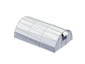 cartoon greenhouse 3D Model