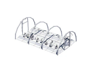 cartoon greenhouse 3D Model