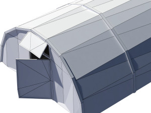cartoon greenhouse 3D 模型