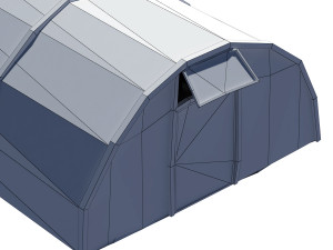 cartoon greenhouse 3D 模型