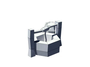 cartoon well 3D Model