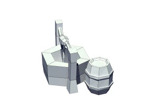 cartoon well 3D Model