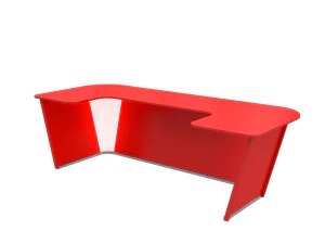 r&eacute;ception Modèle 3D