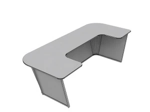 r&eacute;ception Modèle 3D