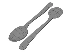 cuill&egrave;re Modèle 3D