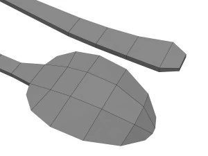 cuill&egrave;re Modèle 3D