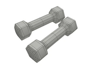 dumbbell 3D Model